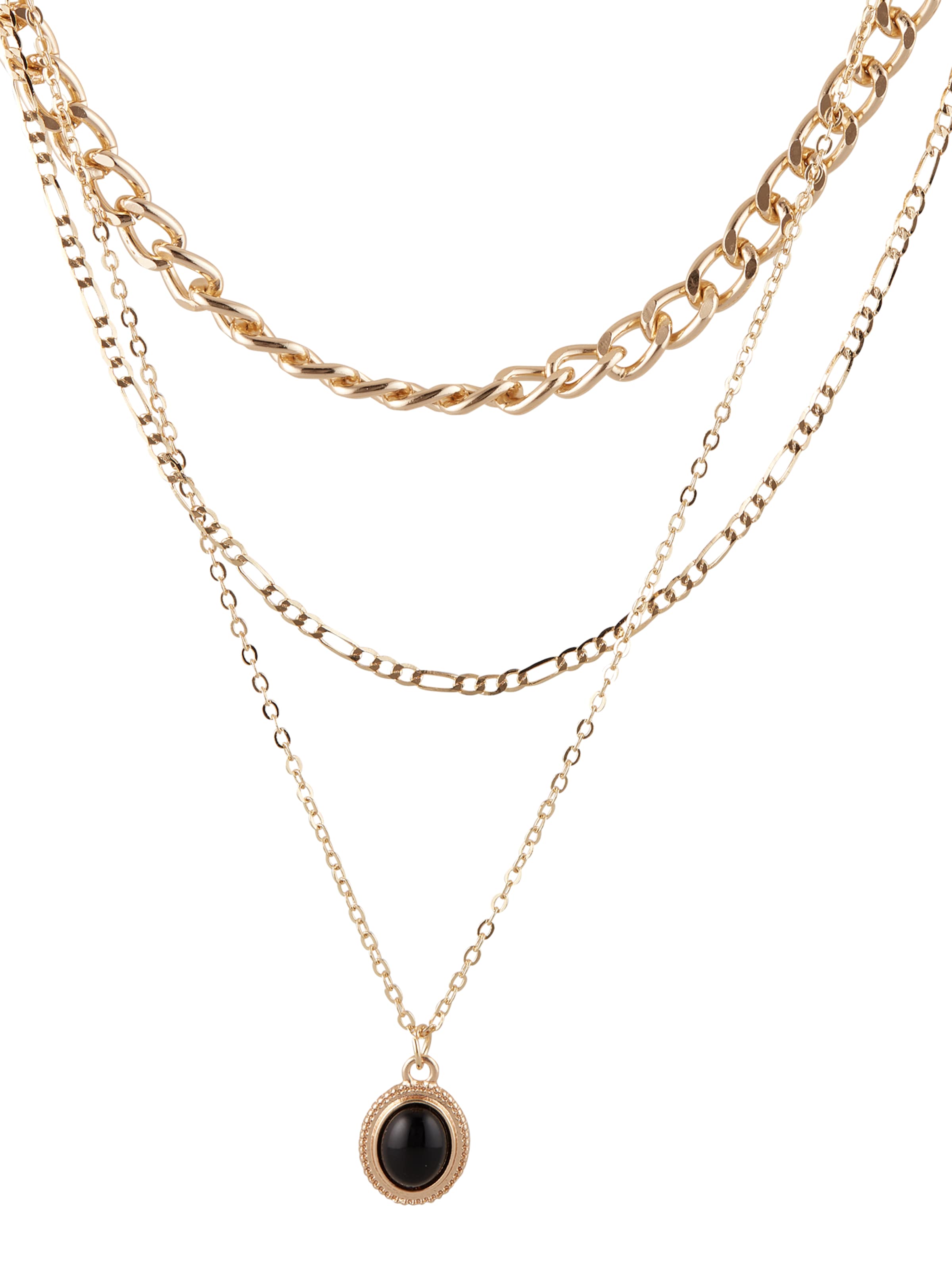ABOUT YOU Necklace 'Shirin' in Gold