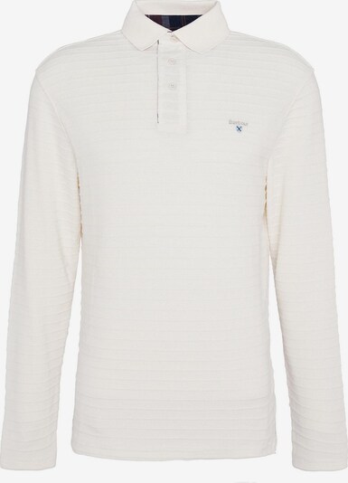 Barbour T-Shirt 'Cramlington' en blanc, Vue avec produit