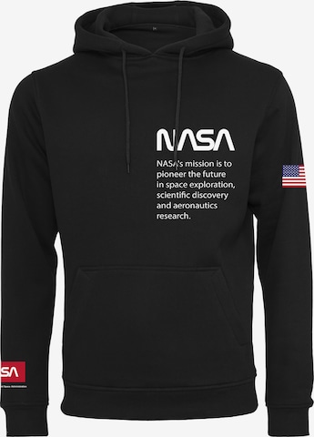 Mister Tee Collegepaita värissä musta: etupuoli