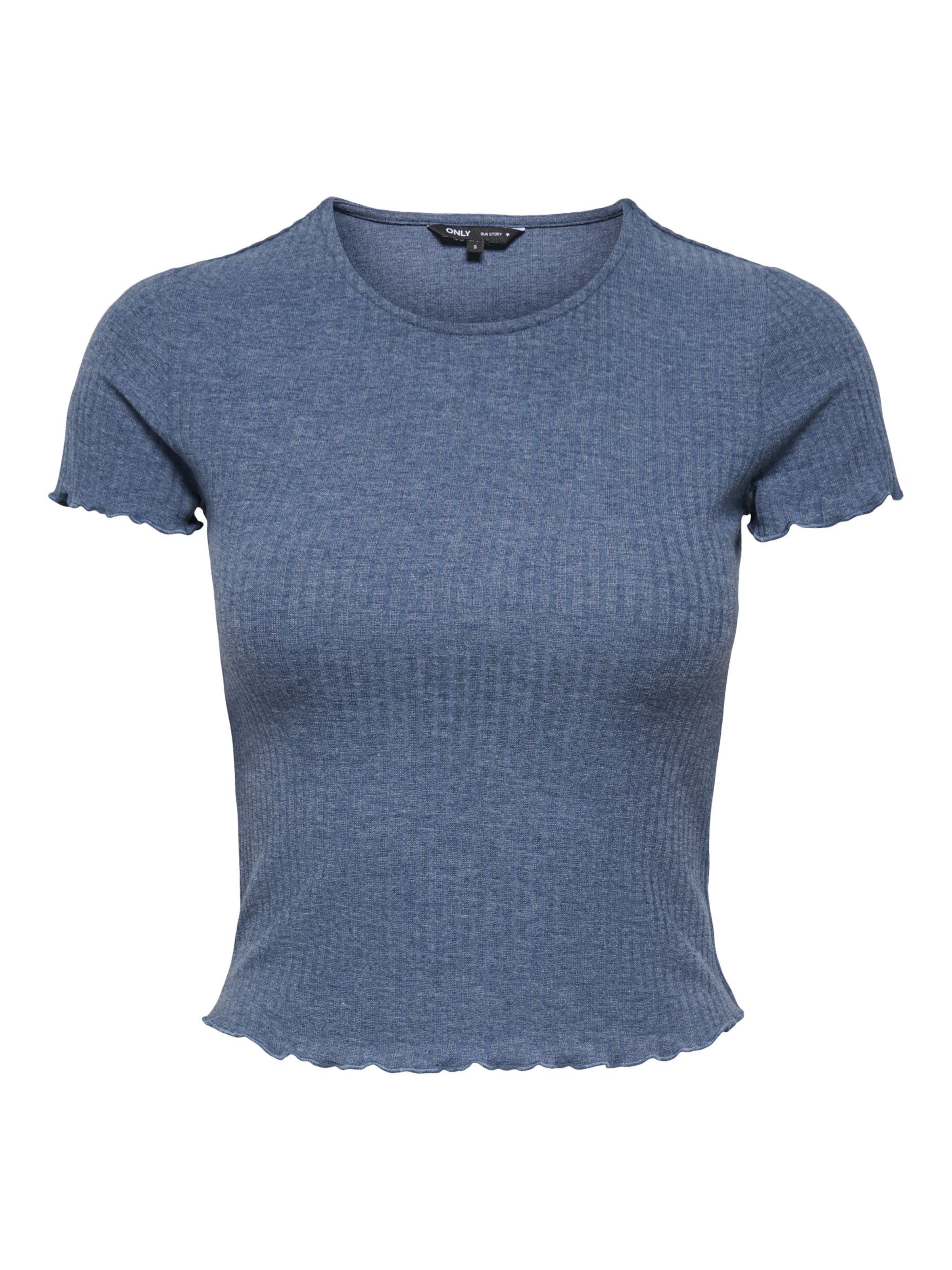 ONLY Koszulka 'ONLEmma' w kolorze niebieski: przód