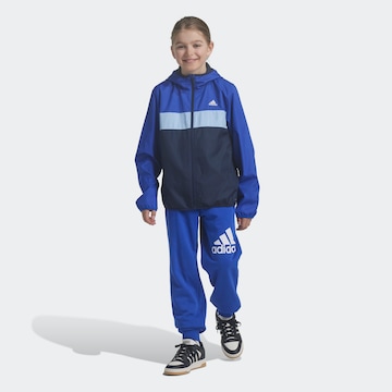 ADIDAS PERFORMANCE - Tapered Calças de desporto 'Essentials' em azul