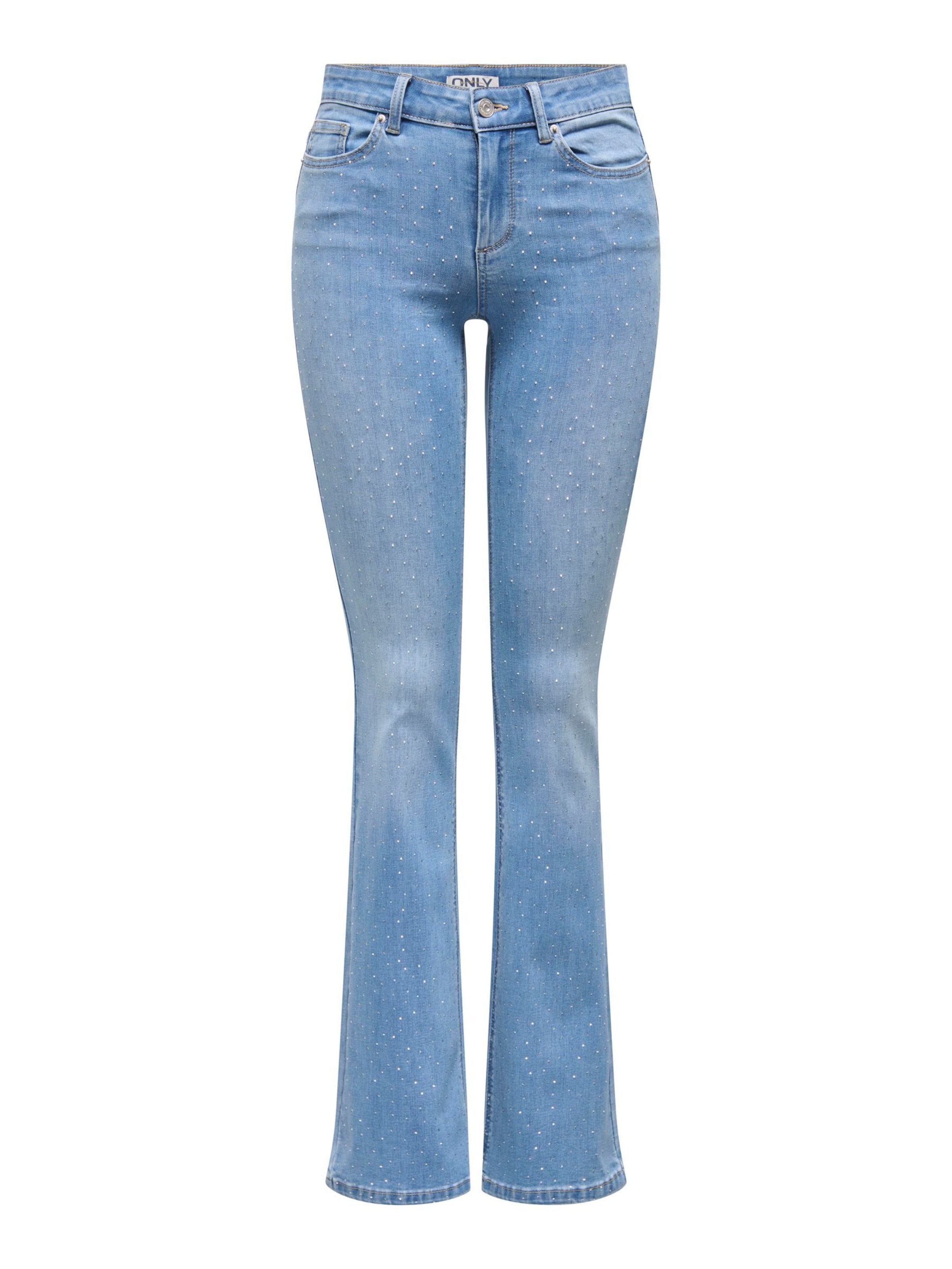 évasé Jean 'ONLWauw' Only Tall en bleu : devant