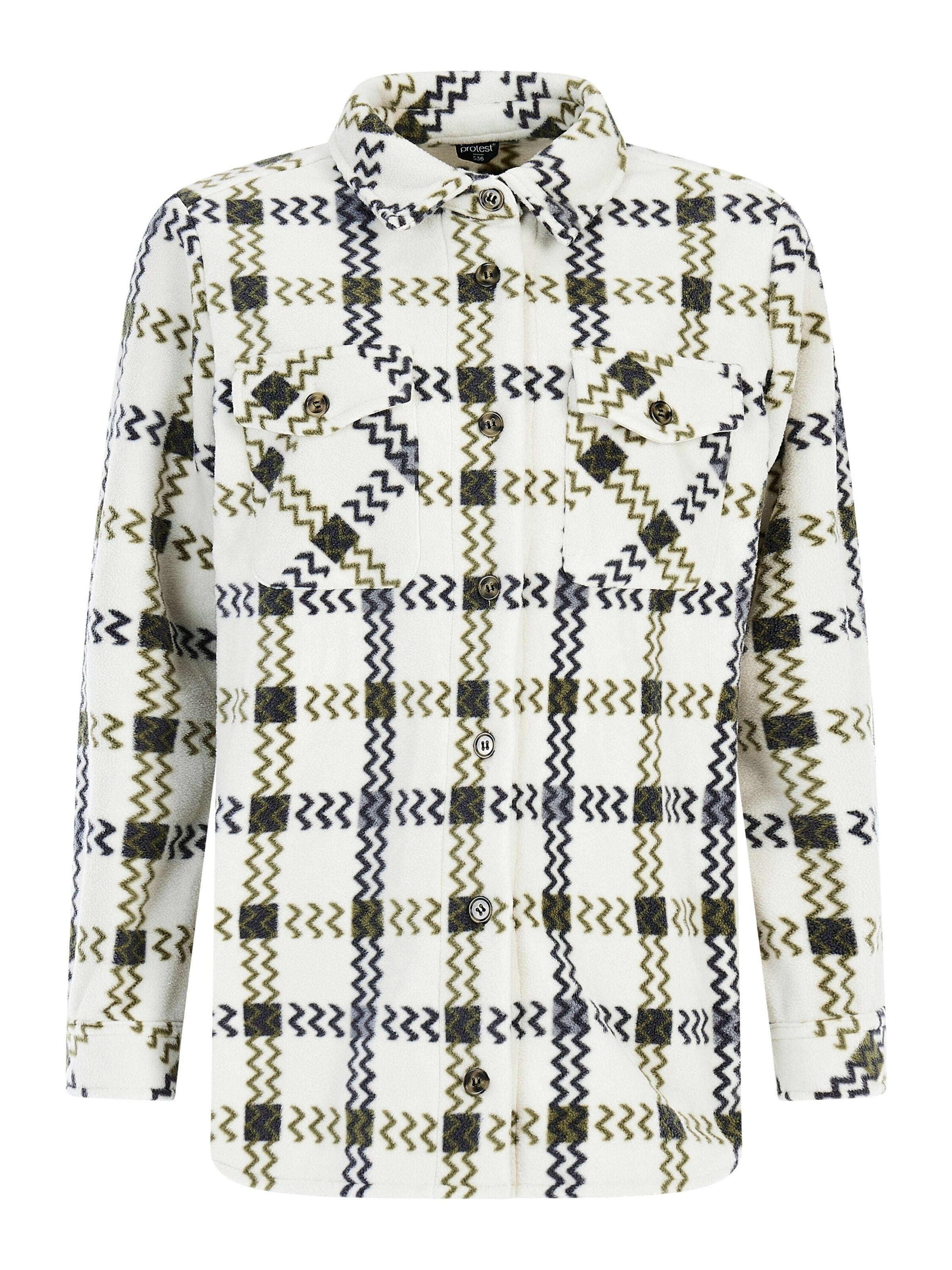 PROTEST Winter jacket 'PRTLuv' in White: front