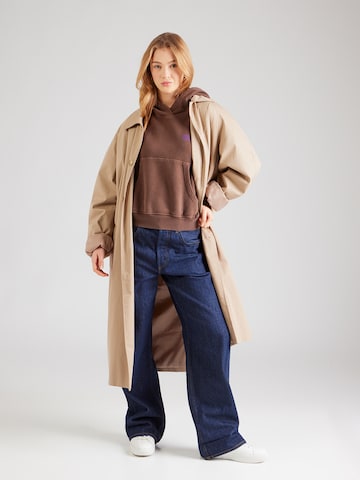 AMERICAN VINTAGE Sweatshirt 'PLIZZY' in Bruin