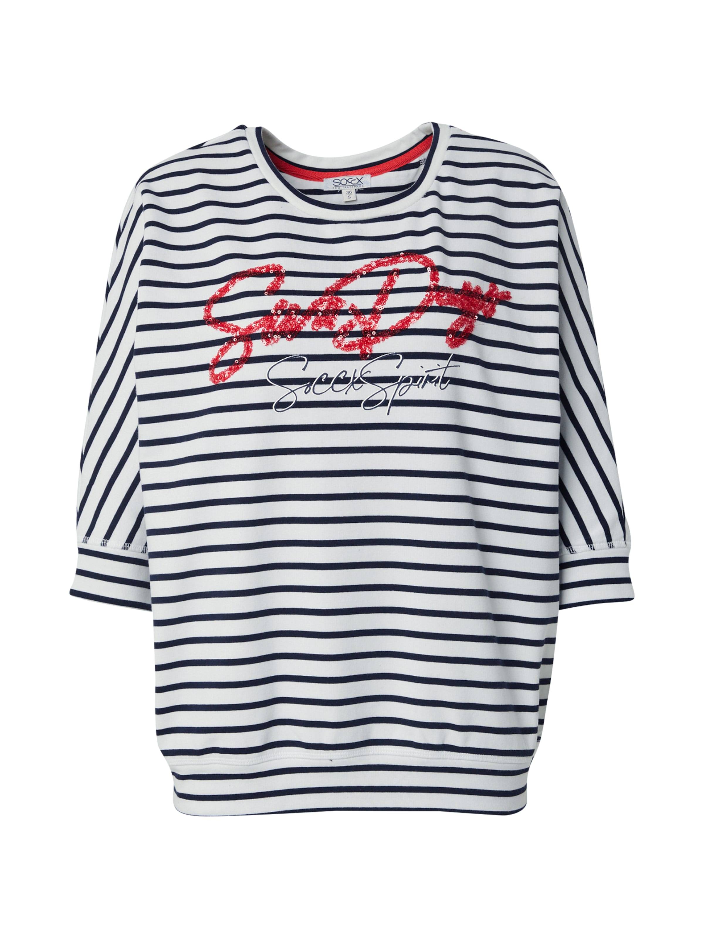 Soccx - Sudadera en azul: frente