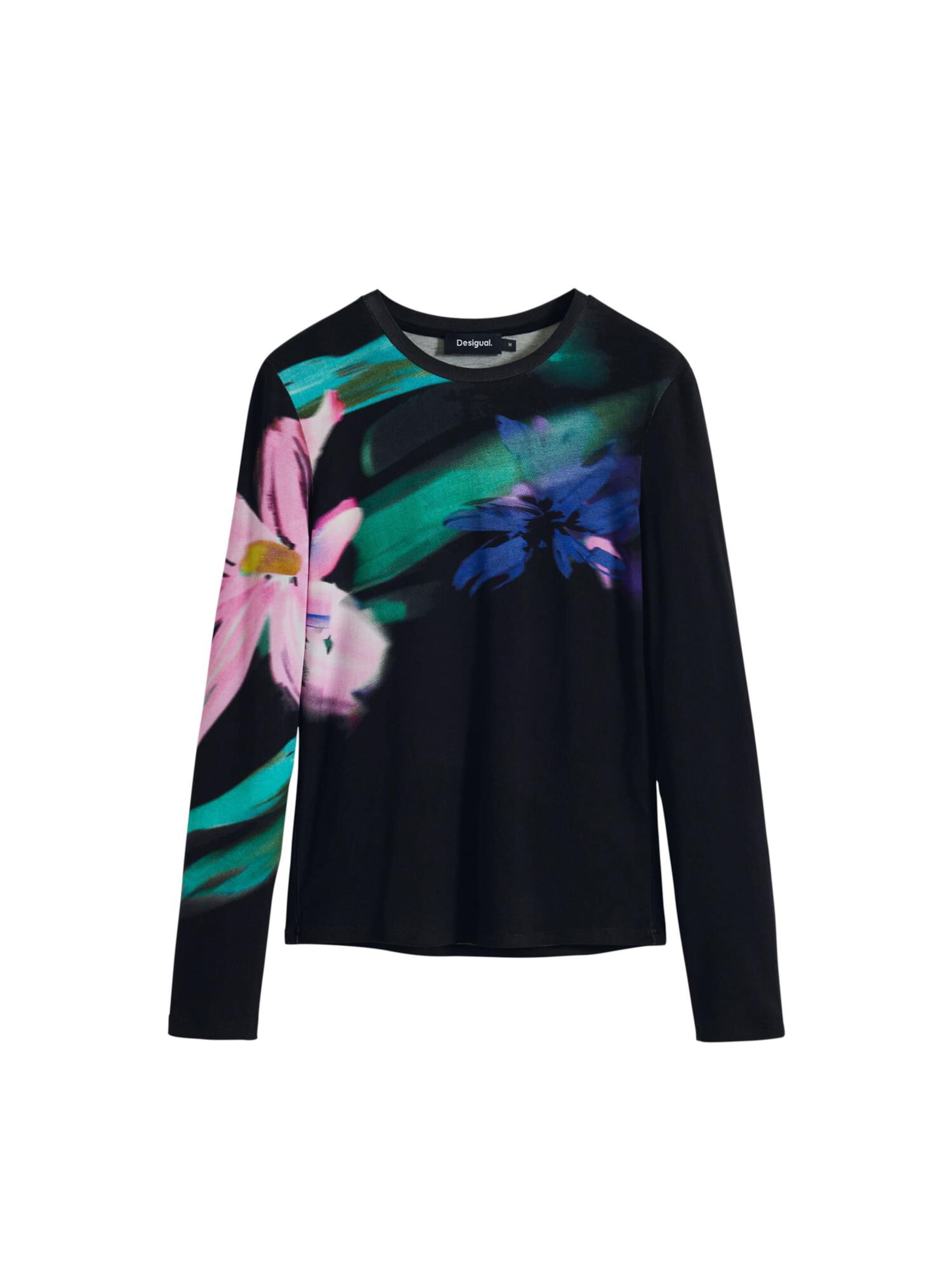 Desigual Tričko – černá: přední strana