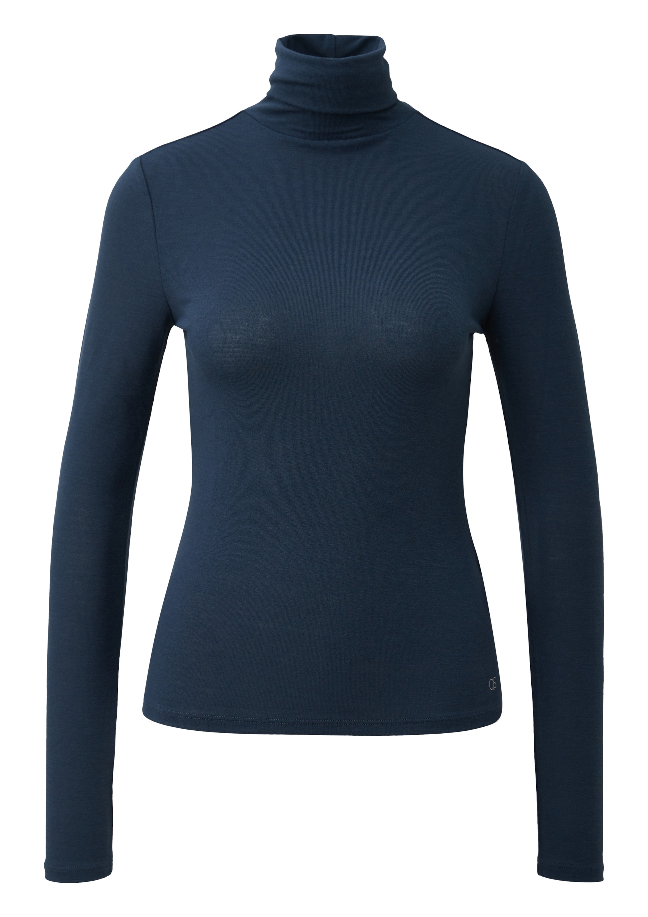 QS Shirt in Blauw: voorkant