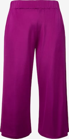 Ulla Popken Trousers in Pink: front
