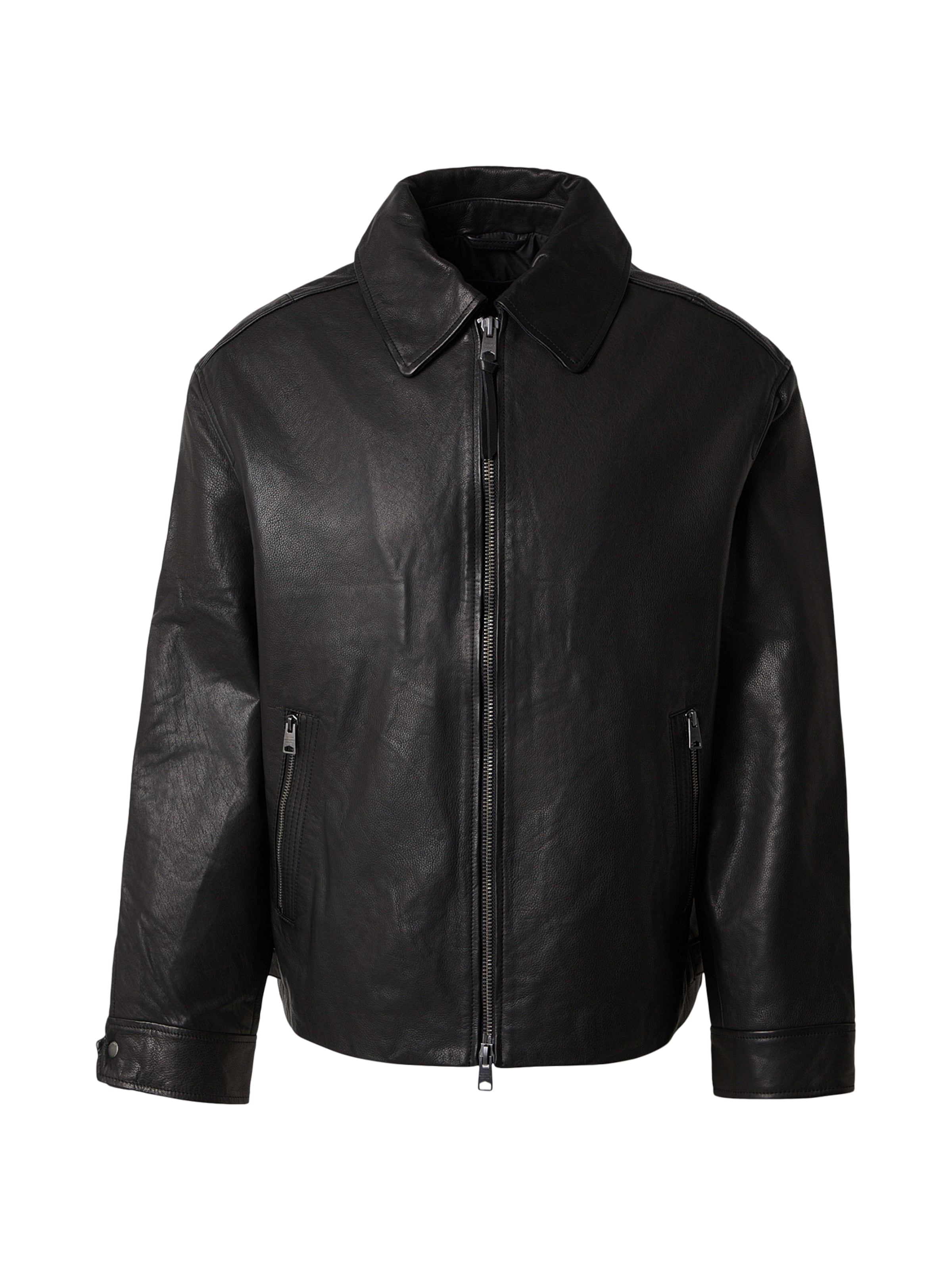 Giacca di mezza stagione 'GARRISON' di AllSaints in nero: frontale