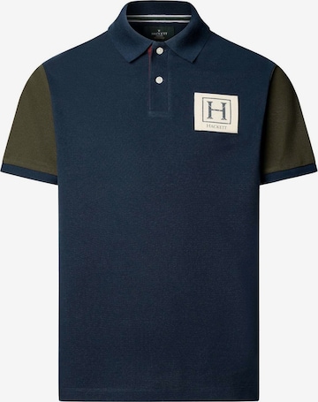 T-Shirt Hackett London en bleu : devant