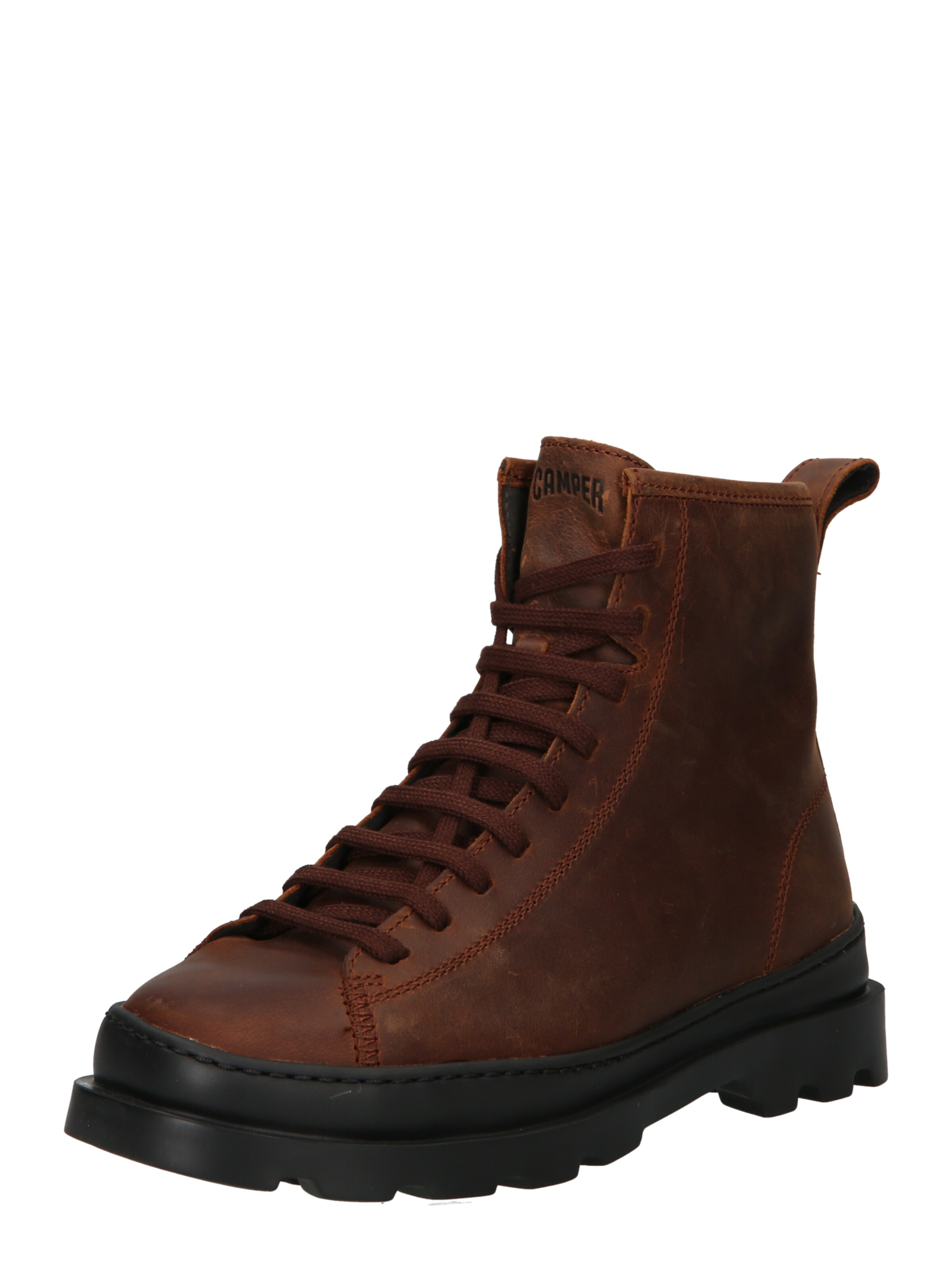 Stivaletto stringato di CAMPER in marrone: frontale