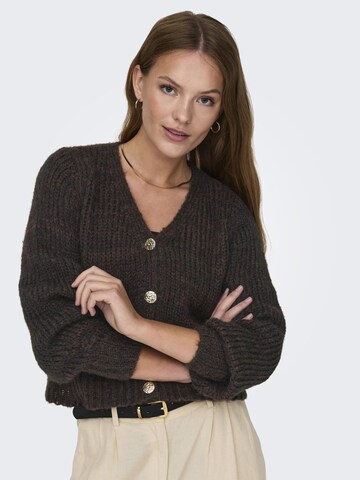 ONLY Knit Cardigan 'Minni' in Brown