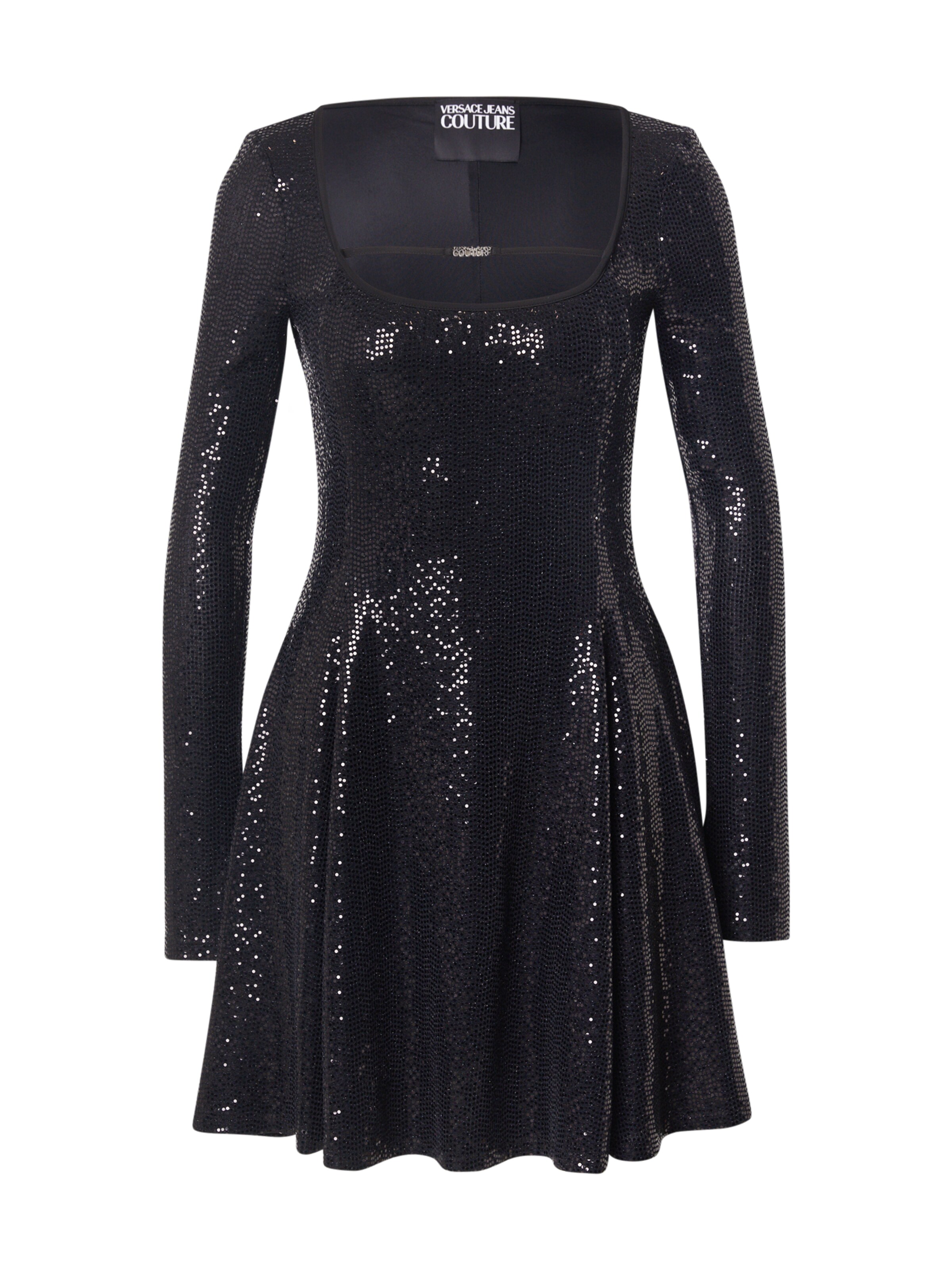 Versace Jeans Couture Φόρεμα σε μαύρο: μπροστά