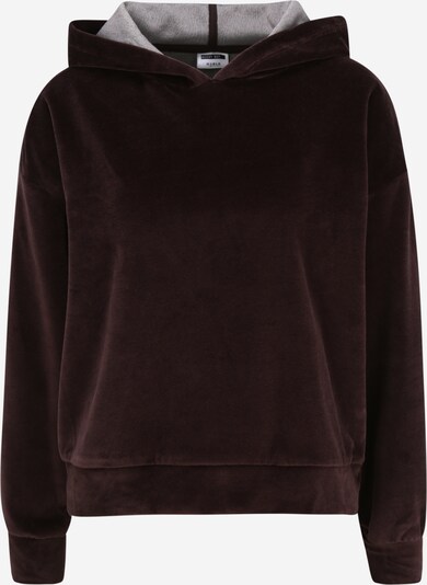 Noisy May (Petite) Sweatshirt 'ABBY' in de kleur Donkerbruin, Productweergave