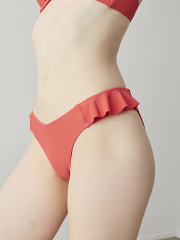 Penti Dół bikini w kolorze czerwony