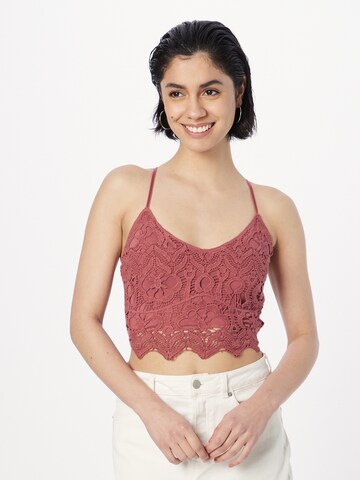 ABOUT YOU Top 'Gemma' in Red: front