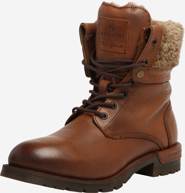 Bottes de neige bugatti en marron : devant