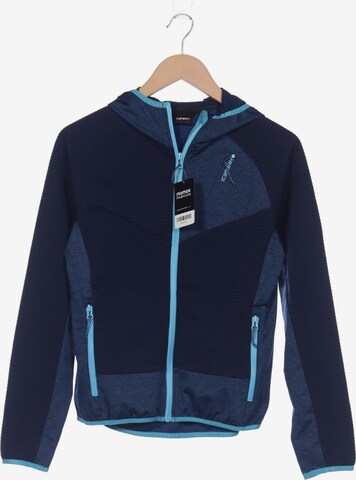 ICEPEAK Sweatshirt & Zip-Up Hoodie in M in Blue: front