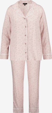 Ulla Popken - Pijama '804231' en rosa: frente