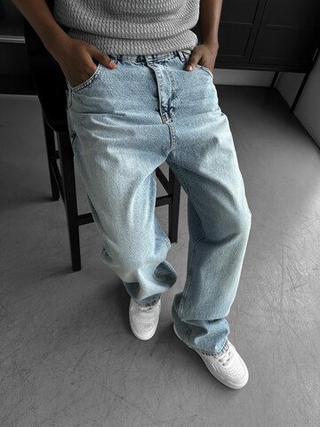 Kleidermafia Baggy Jeans in Blauw