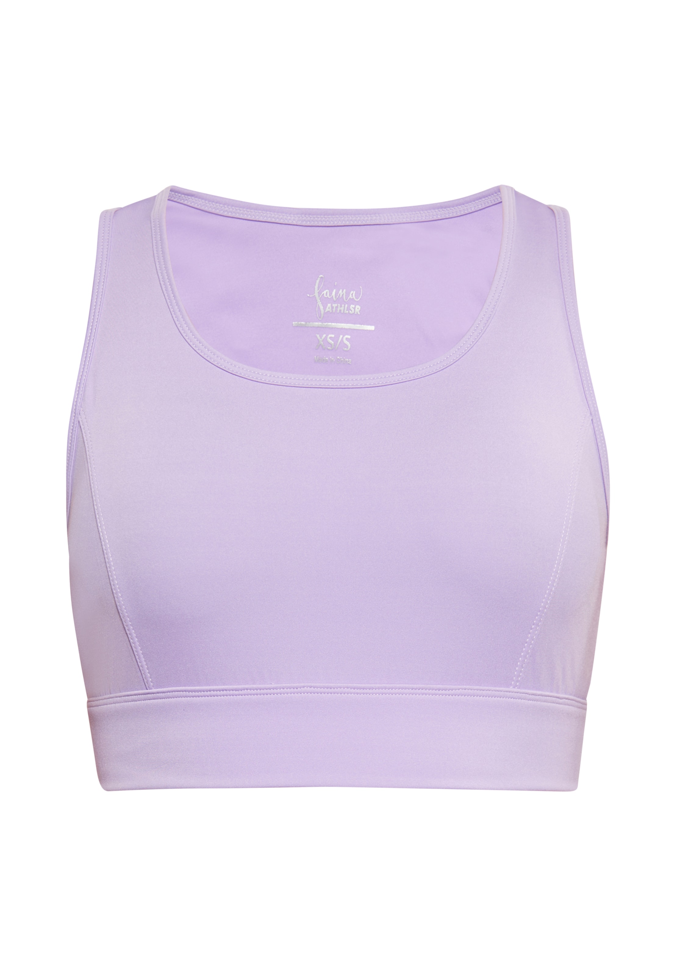 Bustier Soutien-gorge de sport faina Athlsr en violet : devant