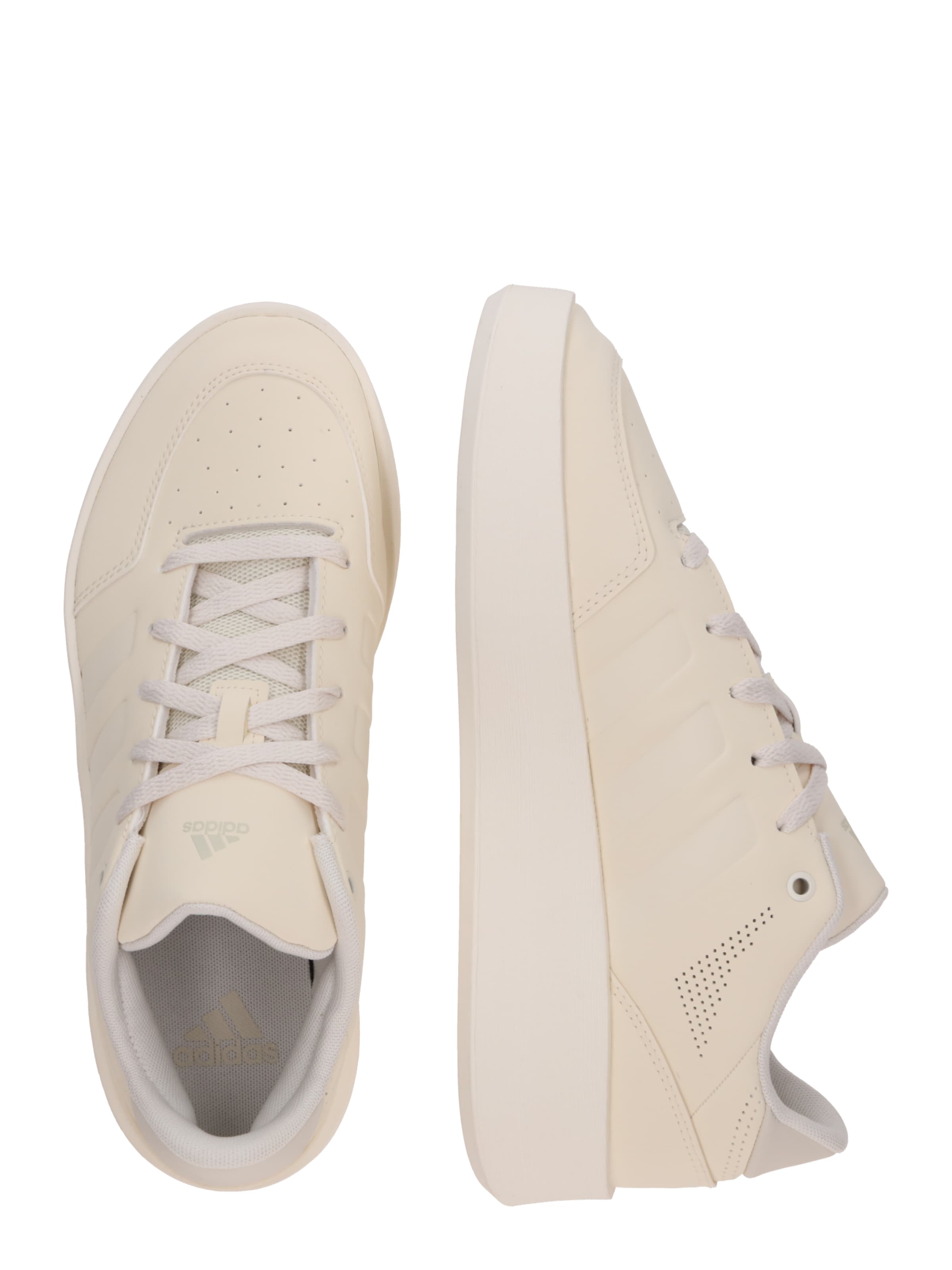 Baskets basses 'MULLALY' ADIDAS ORIGINALS en blanc : sur le côté