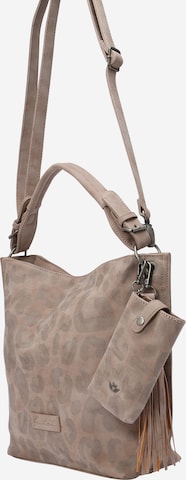 Fritzi aus Preußen - Bolso de hombro 'Leo' en gris: frente