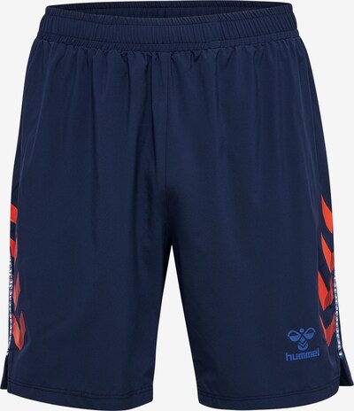 Hummel Sportbroek in de kleur Blauw / Oranje, Productweergave
