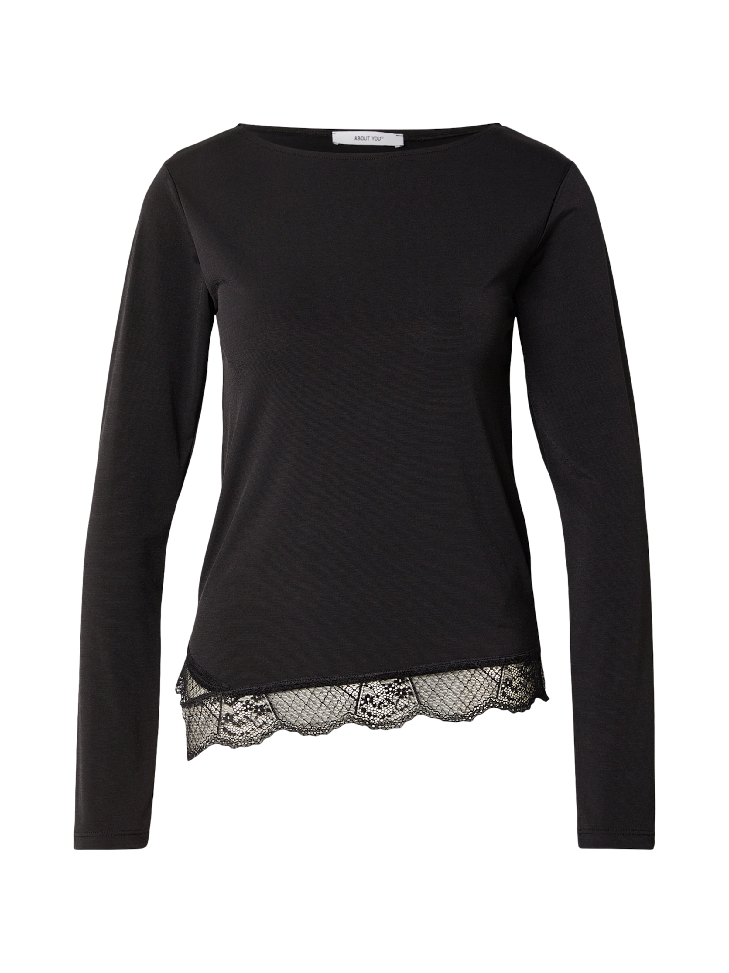 Maglietta 'Aylin' di ABOUT YOU in nero: frontale