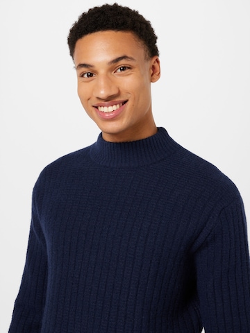 ABOUT YOU Sweater 'Vincent' in Blue