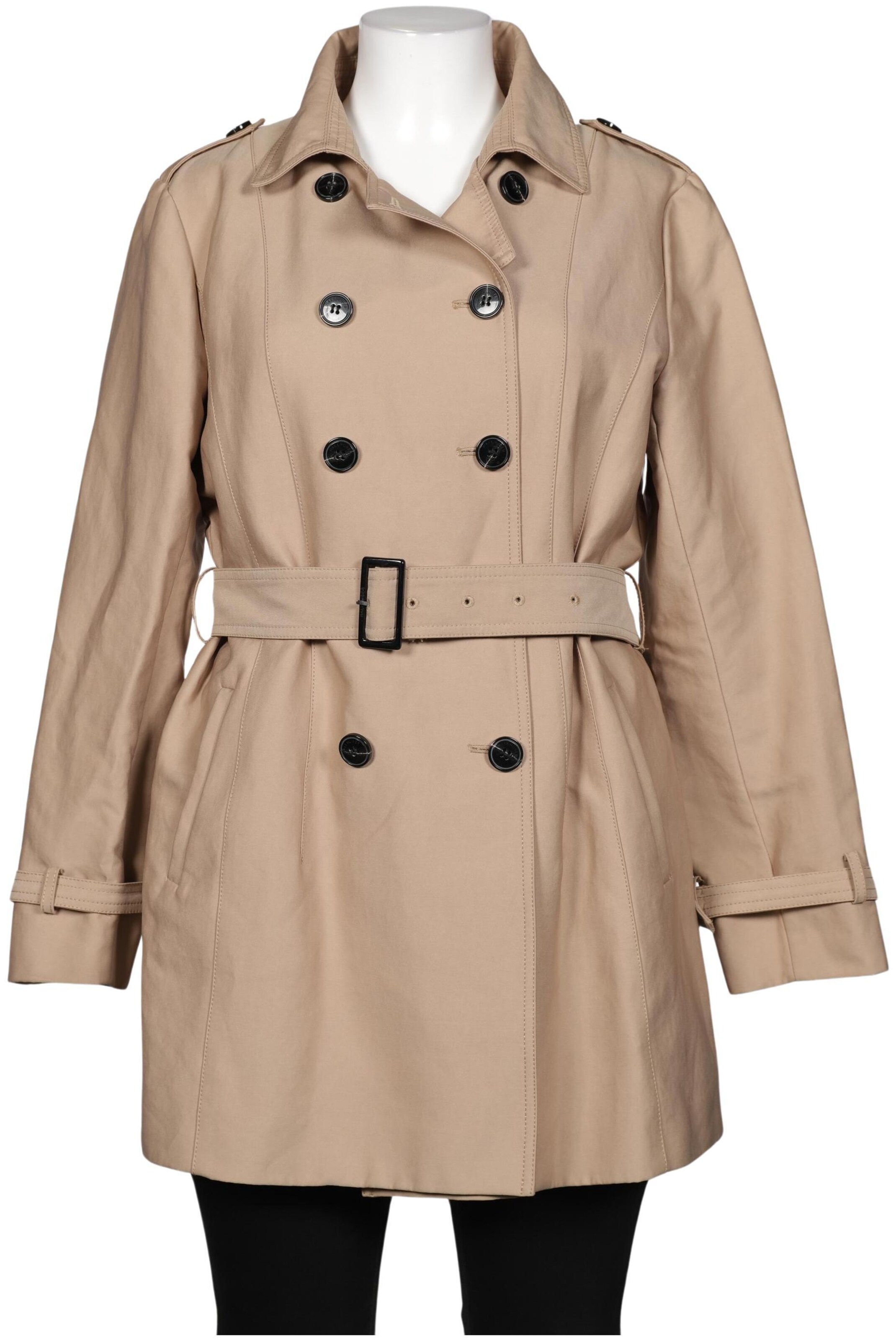 HALLHUBER Jacket & Coat in XXL in Beige: front