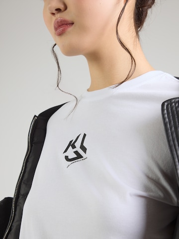 Tricou de la KARL LAGERFELD JEANS pe alb