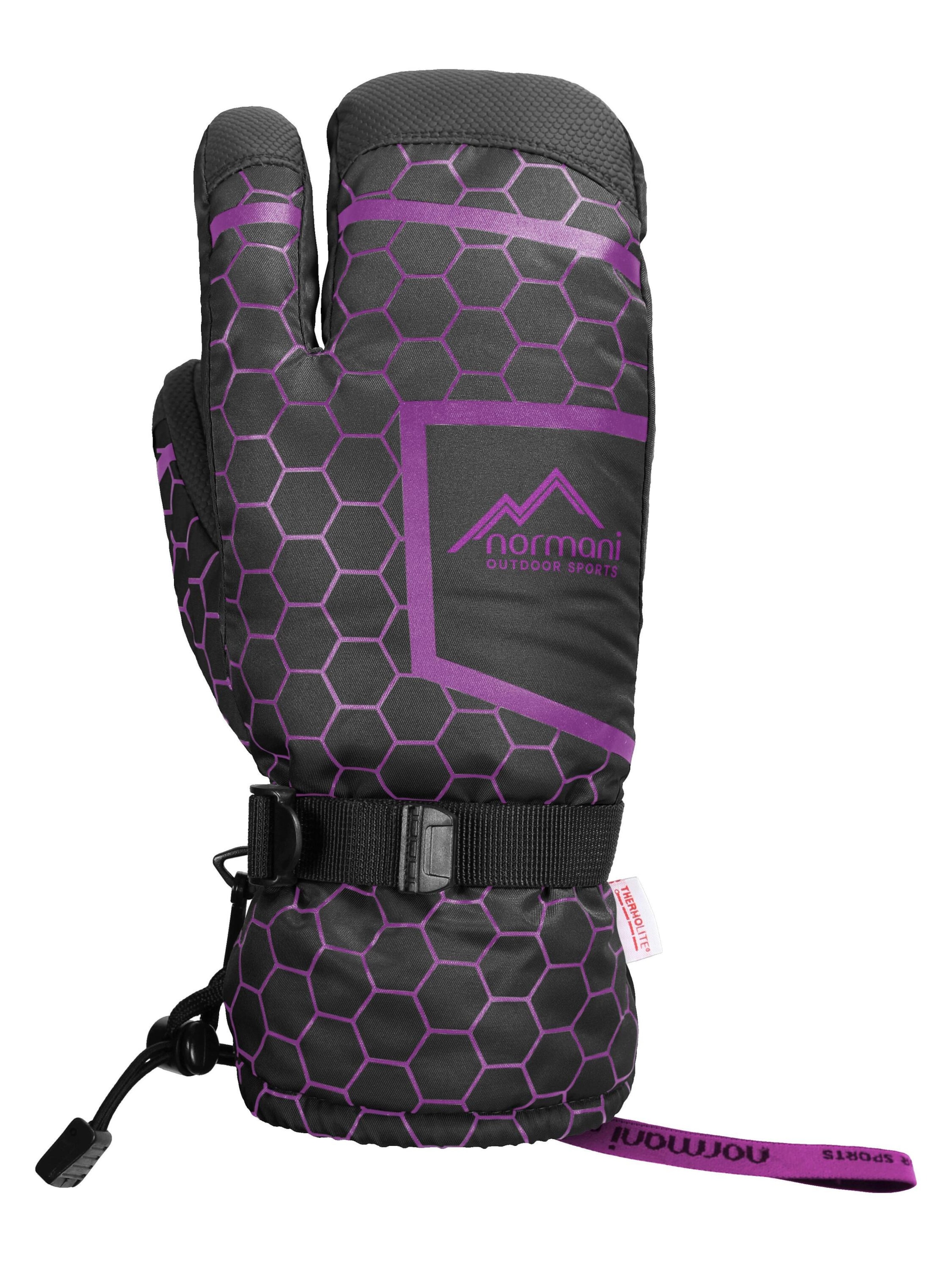 normani Sporthandschoenen ' Apex ' in Zwart: voorkant