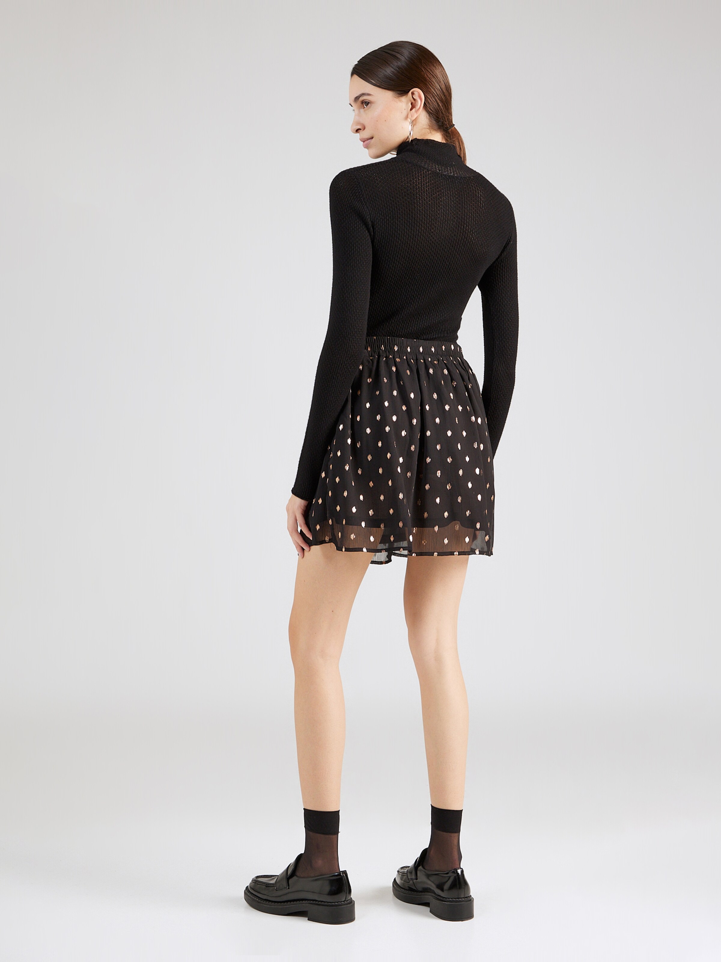 Skater rok zwart hotsell