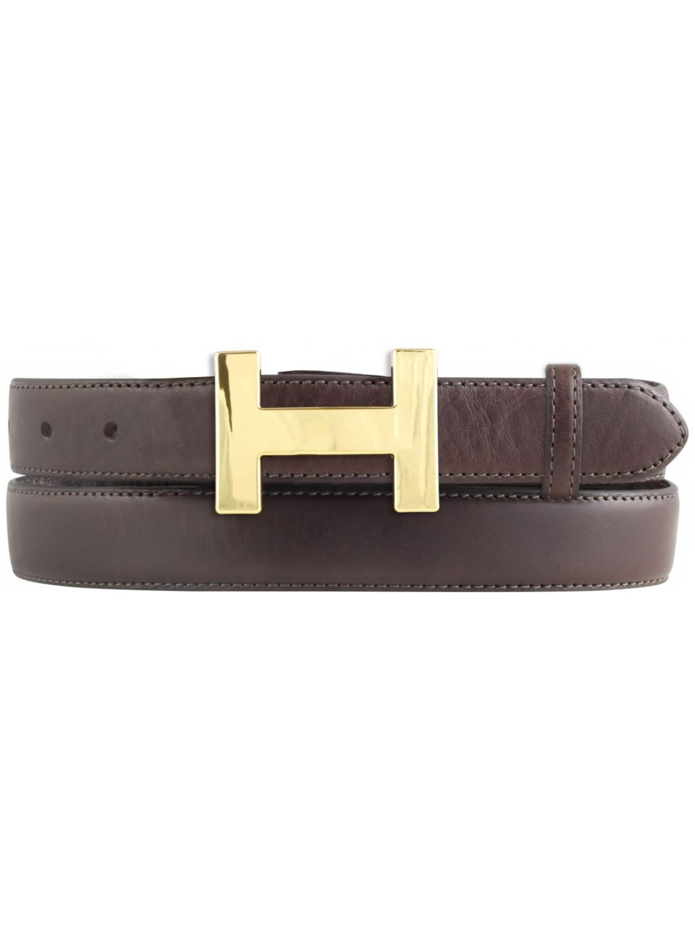 BELTINGER Belt 'Horus' in Brown: front