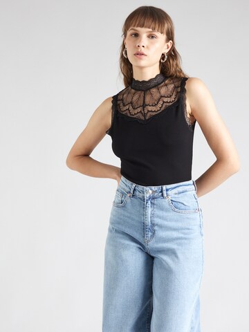 ABOUT YOU Top 'Dakota' in Black: front