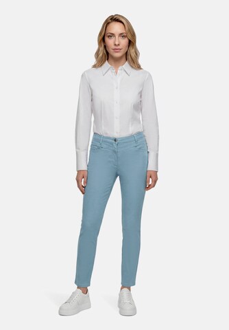 Slimfit Pantaloni di Betty Barclay in blu