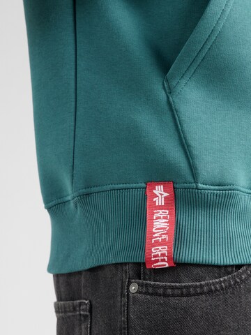 ALPHA INDUSTRIES Regular fit Πουλόβερ σε πράσινο