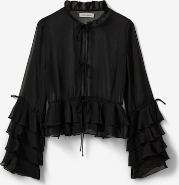 Sofie SchnoorBluza 'Maci' - crna boja: prednji dio