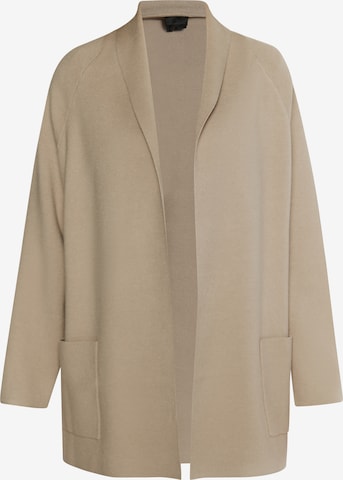 Cardigan DreiMaster Klassik en beige : devant