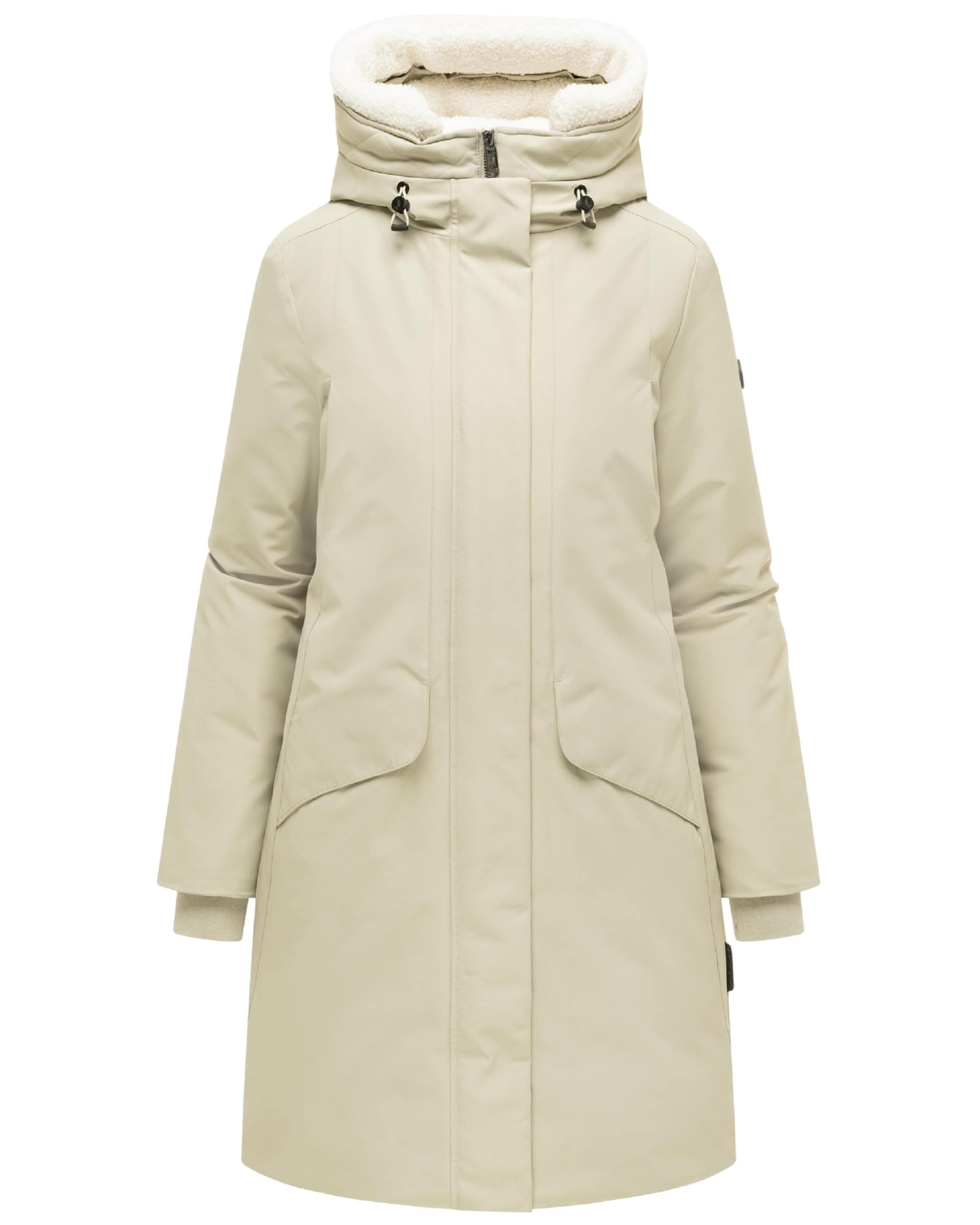 Cappotto invernale 'Bibber Beauty 14' di NAVAHOO in grigio: frontale