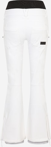 Skinny Pantaloni sportivi di ROXY in bianco