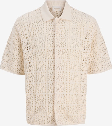 Pull-over JACK & JONES en beige : devant