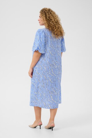 KAFFE CURVE Dress 'Hannia' in Blue