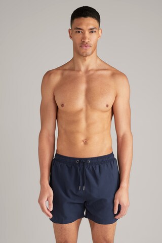 JOOP! Jeans Board Shorts 'South Beach' in Blue: front