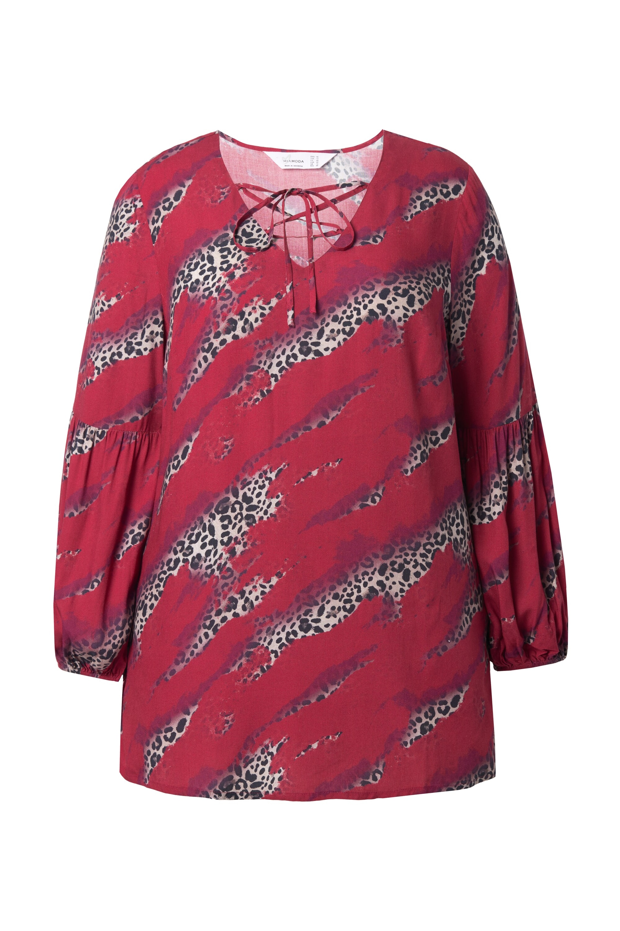 MIAMODA Blouse in Red: front