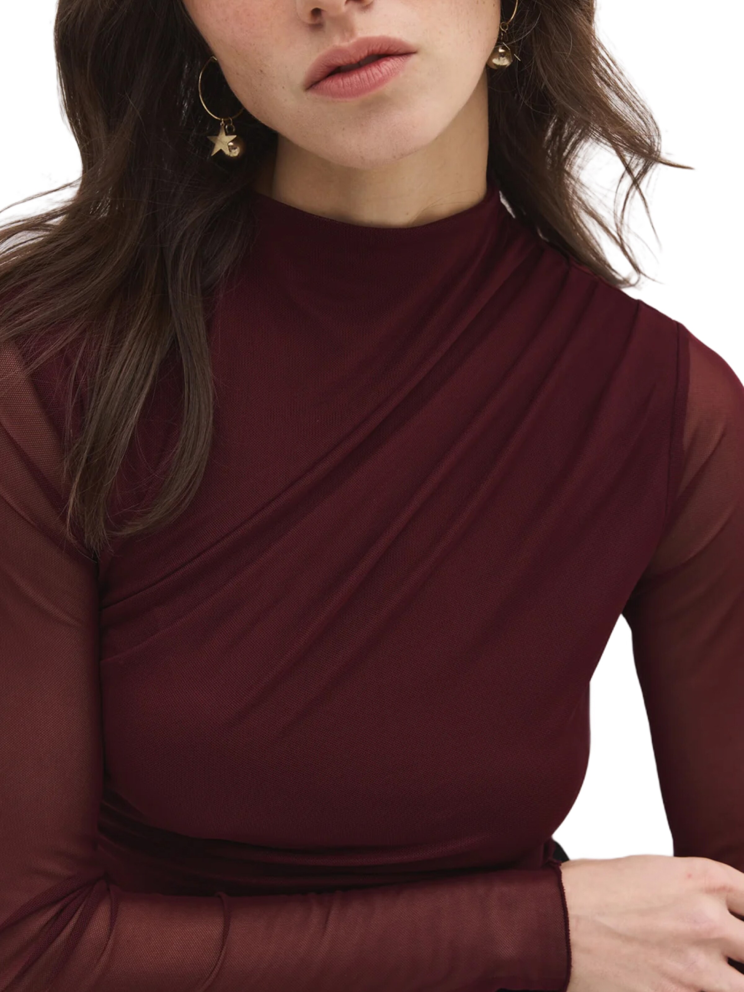 No Matter What Blouse body in Rood