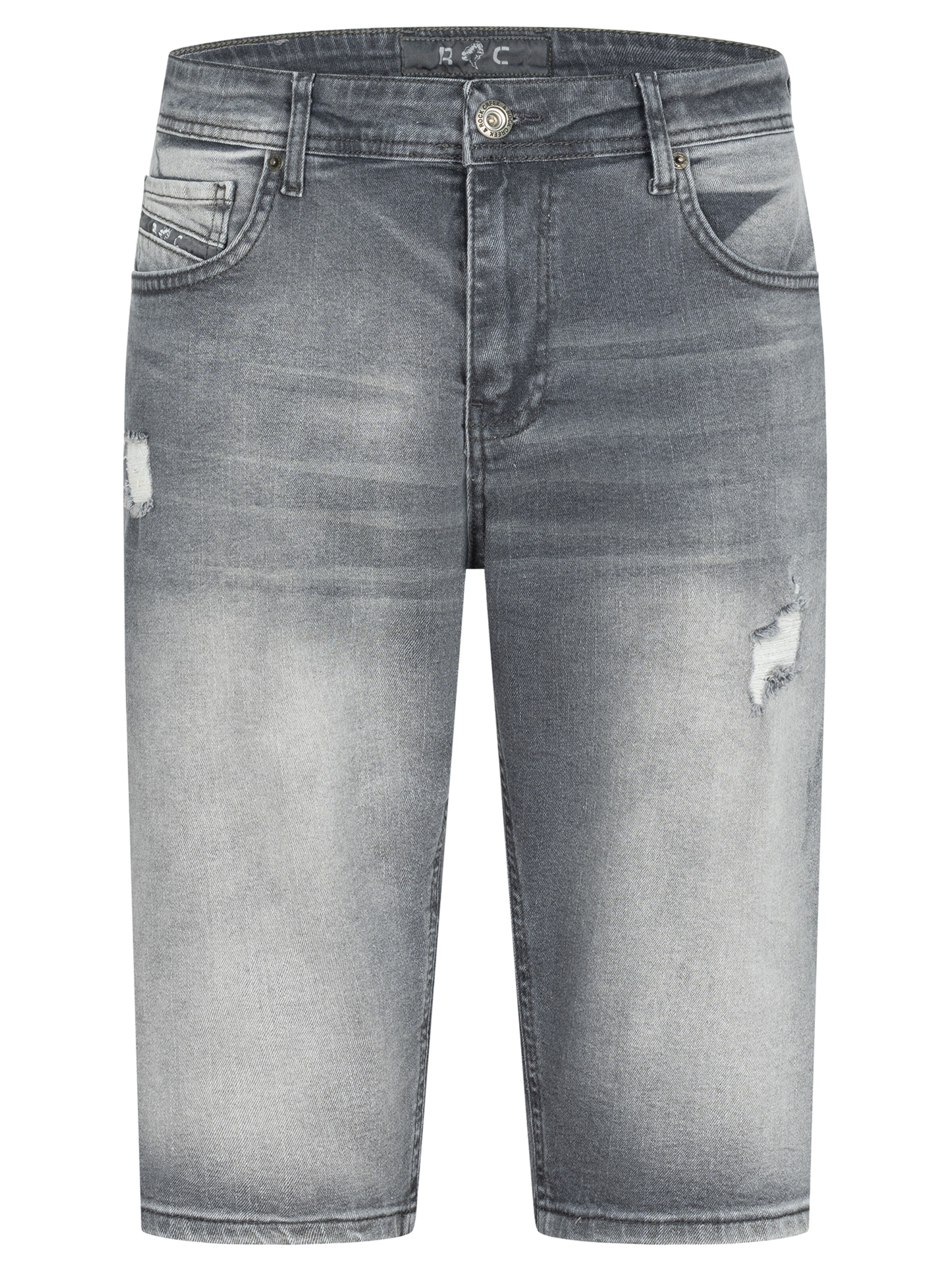 Rock Creek Regular Jeans in Grau: Vorderseite