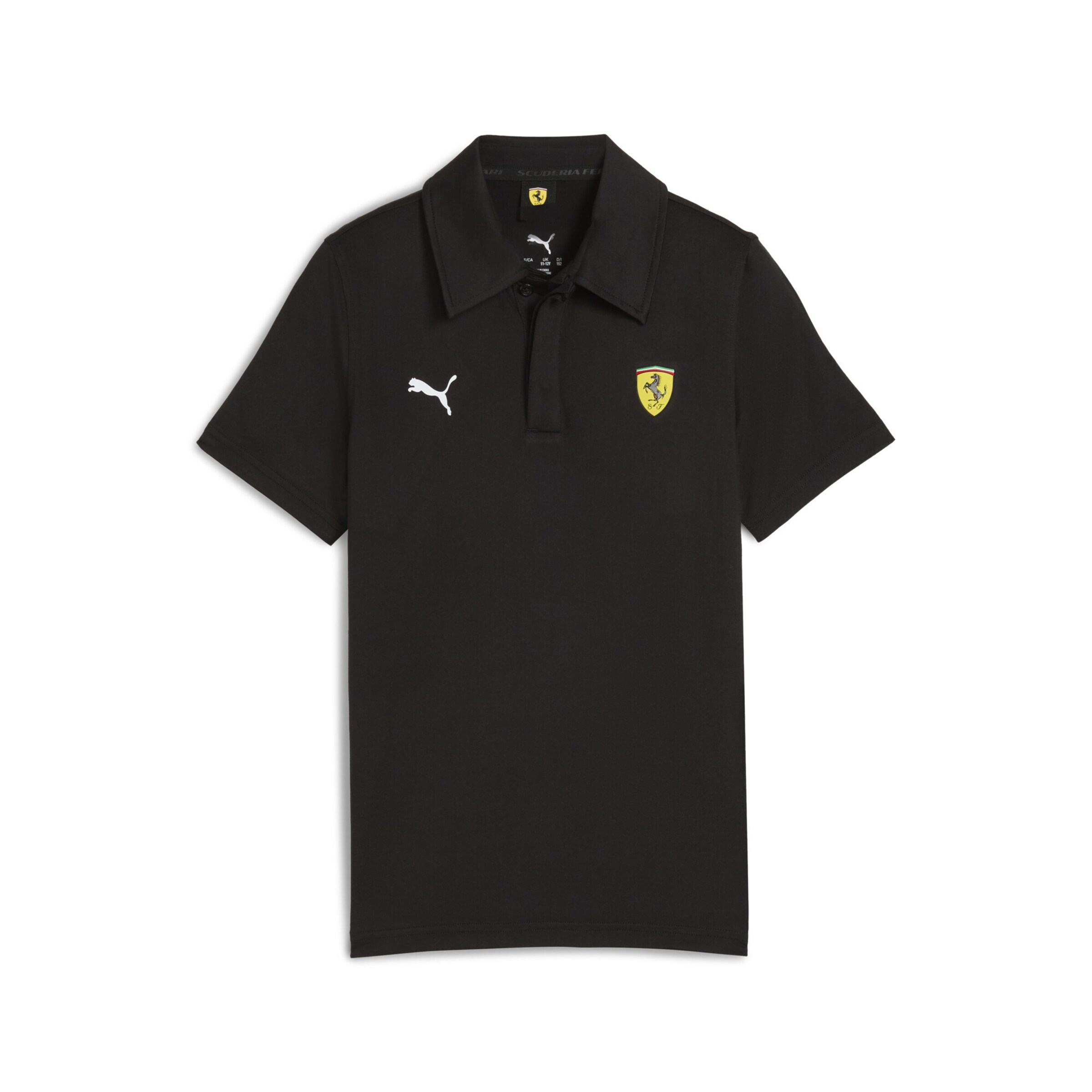 PUMA Functioneel shirt 'Scuderia Ferrari' in Zwart: voorkant