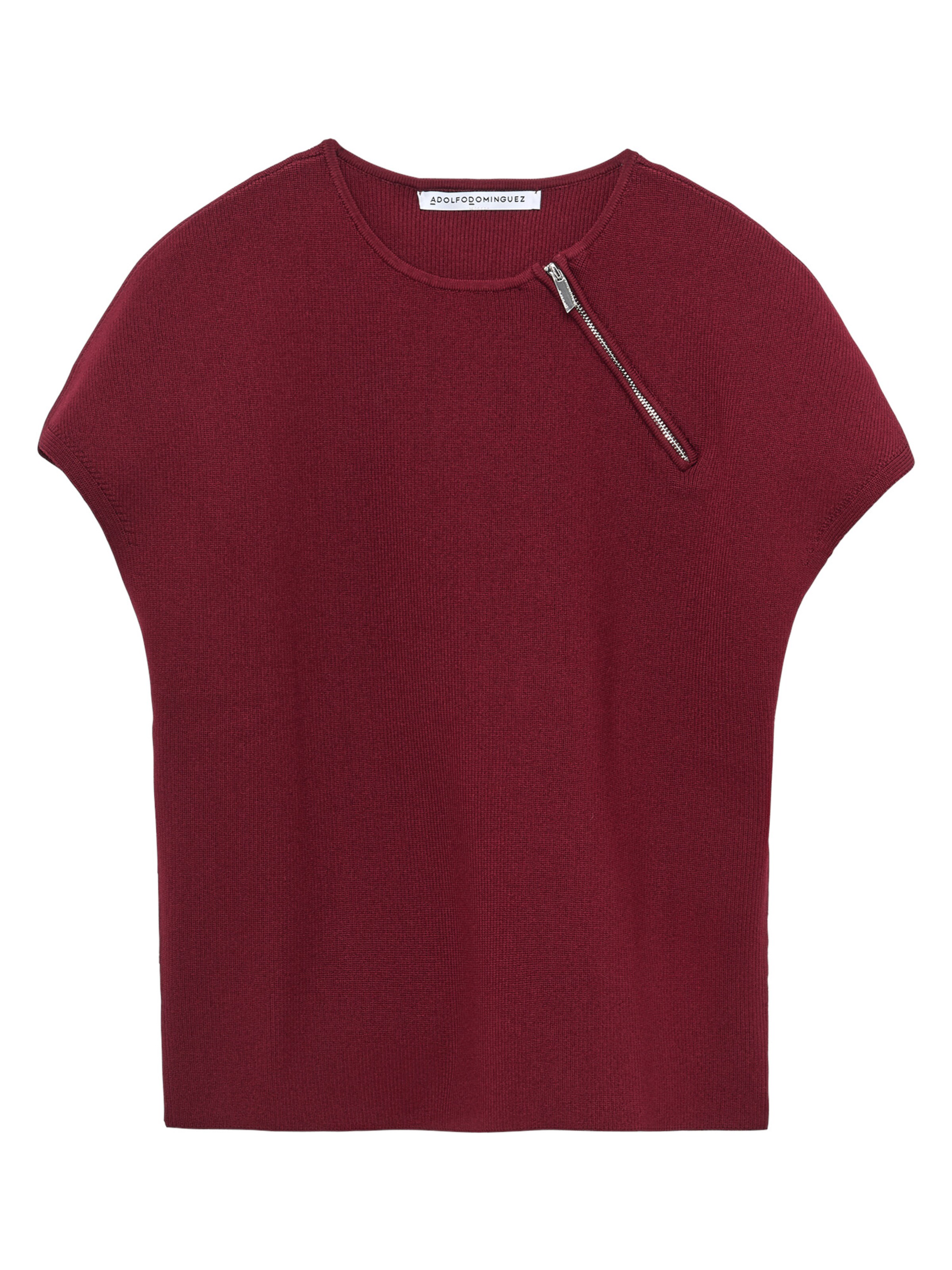 Pull-over Adolfo Dominguez en marron : devant